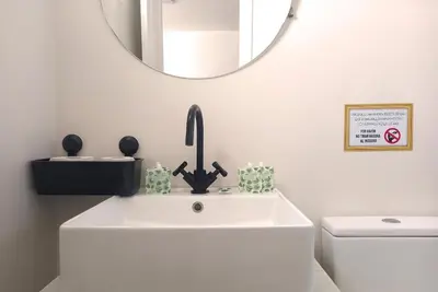 Un baño de Hostal Bajío