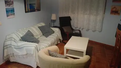 Zona de estar de Apartamento en Carboneras