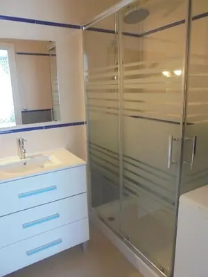 Un baño de Apartamento Tres Pinos