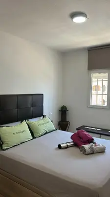 Cama o camas de una habitación en El Chiringuito