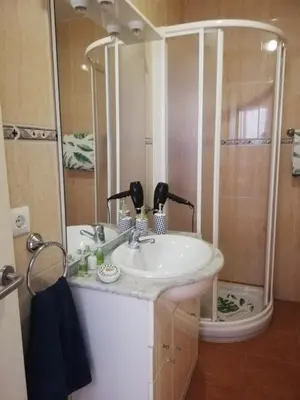 Un baño de Apartamento Naturista en primera línea en Natura World!