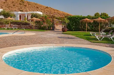 Piscina en o cerca de Finca Maltes San José