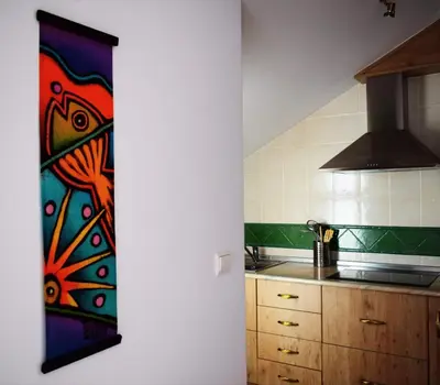 Una cocina o zona de cocina en El Ático de La Casa Viva