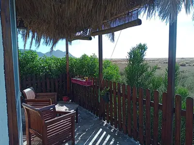 Un balcón o terraza de Cortijo Los Flamencos