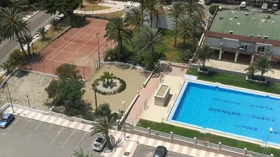 Piscina en o cerca de Alojamiento con vistas al mar