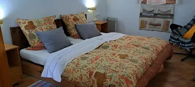 Cama o camas de una habitación en Casa SolyVida Tabernas