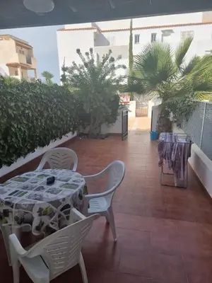 Un balcón o terraza de Duplex extraordinario naturista en Vera Playa!