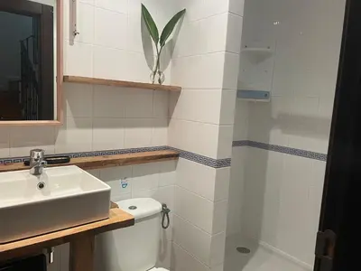 Un baño de Apartamento en villa bellavista
