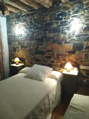 Cama o camas de una habitación en Casa Maldonado