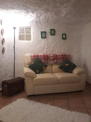 Zona de estar de The Welcome Cave