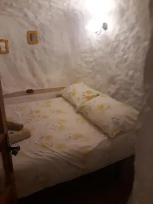 Cama o camas de una habitación en The Welcome Cave
