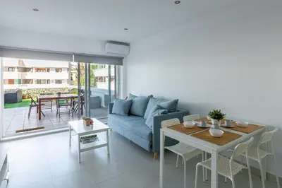 Zona de estar de Mariam Mojácar Apartment