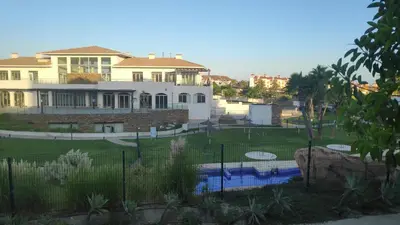 Piscina en o cerca de Vera playa apartamento 1dormitorio