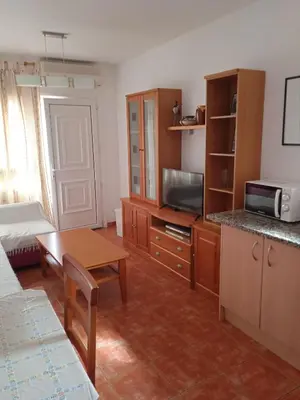 Una cocina o zona de cocina en Apartamento Cerca de la Playa con wifi