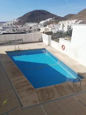 Piscina en o cerca de Apartamento con vistas al mar en Carboneras