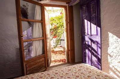 Cama o camas de una habitación en Casa Rural Aloe Vera