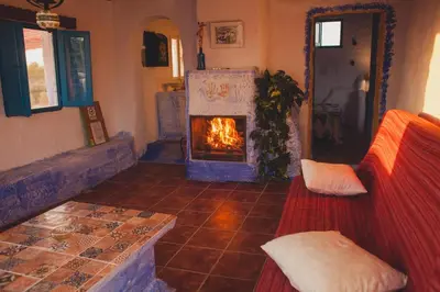 Zona de estar de Casa Rural Aloe Vera