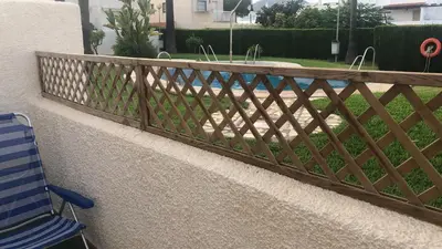 Un balcón o terraza de Villa delgado