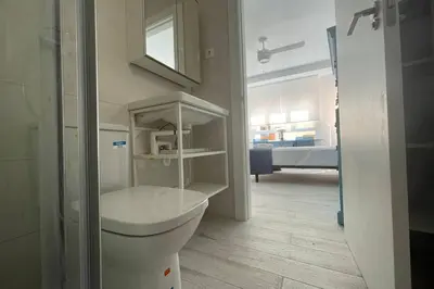 Un baño de Casa Adrián, Águilas, Costa Cálida