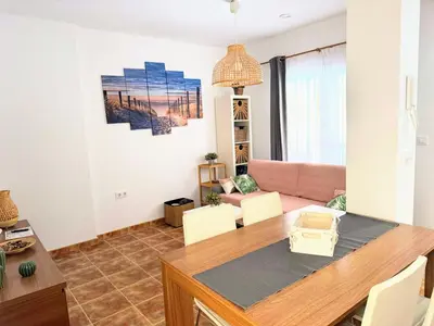 Zona de estar de Villa Laguna - your duplex in the sun!