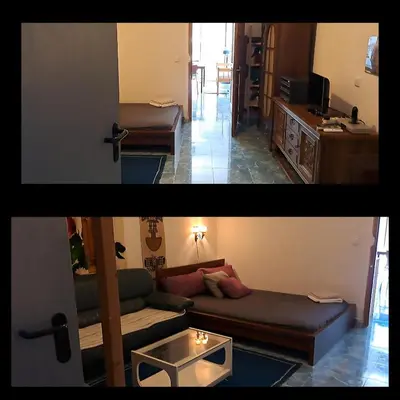 Una televisión o centro de entretenimiento en Apartamento SolyVida Tabernas