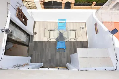 Plano de Ático con encanto en Cabo de Gata. A 100m de la playa.
