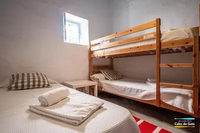 Cama o camas de una habitación en Casa AZUL