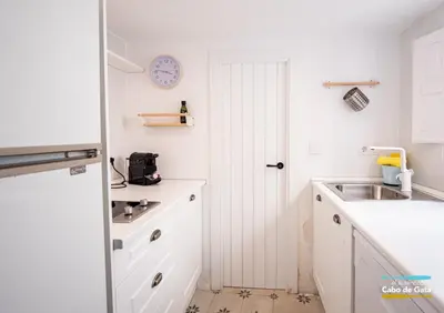Una cocina o zona de cocina en Casa AMARILLA