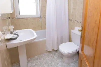 Un baño de HOTEL DON FELIPE