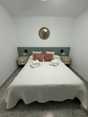 Cama o camas de una habitación en Cala Sol