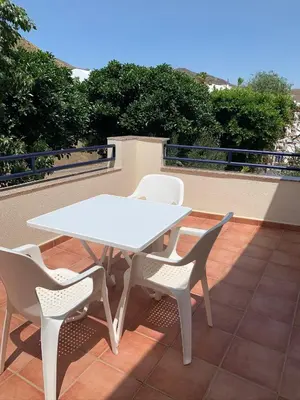 Un balcón o terraza de Apartamentos Carolina
