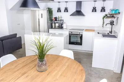 Una cocina o zona de cocina en Bajo Cañada Aguilar, Mojácar Playa