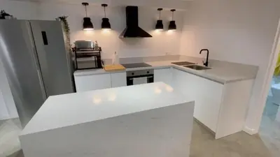Una cocina o zona de cocina en Bajo Cañada Aguilar, Mojácar Playa
