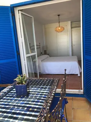 Cama o camas de una habitación en Isleta 5