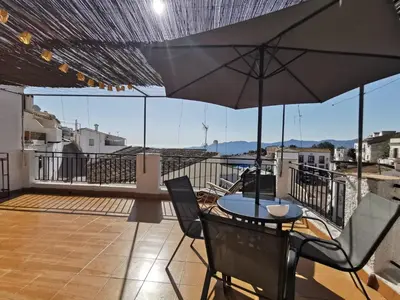 Un balcón o terraza de Casa de la Parra