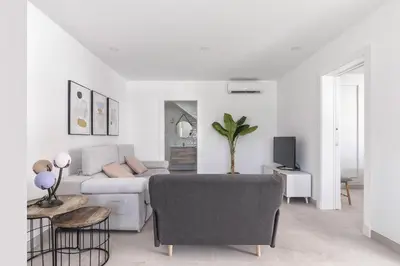 Zona de estar de Casa Gato