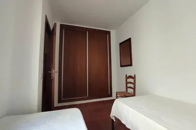 Cama o camas de una habitación en Casa Kenya: Dúplex con azotea y magníficas vistas.