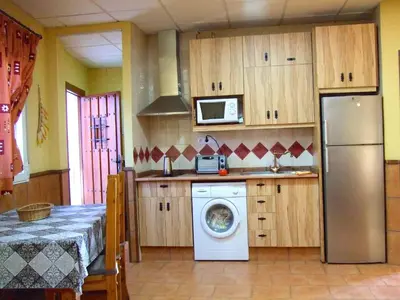 Una cocina o zona de cocina en Alojamiento Rural Sierra de Jerez