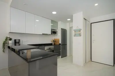 Una cocina o zona de cocina en Calypso
