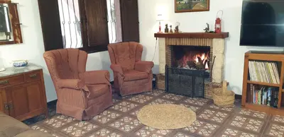 Zona de estar de El Molino de arriba