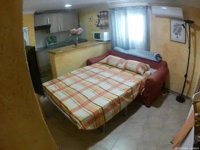 Cama o camas de una habitación en Miguel y Rosa