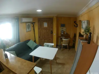Zona de estar de Miguel y Rosa