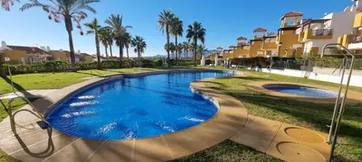 Piscina en o cerca de Homes of Spain, Salinas de Vera, Apartmento 2 dormitorios, 2 baños, vistas piscina, WIFI