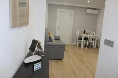 Zona de estar de Apartamento Catedral