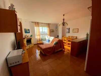 Una cocina o zona de cocina en Apartamento en la almadraba de Cabo de Gata