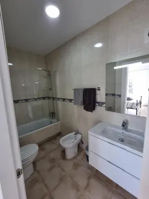 Un baño de South Facing Apartment, Fantastic Sea Views,Terrace, 300m beach