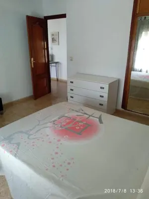 Cama o camas de una habitación en MOJACAR PLAYA