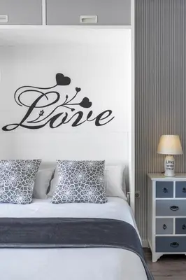 Cama o camas de una habitación en Studio Playa Paraíso