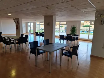 Plano de Sybarix Apartment: Precioso apartamento con vistas al golf y el mar