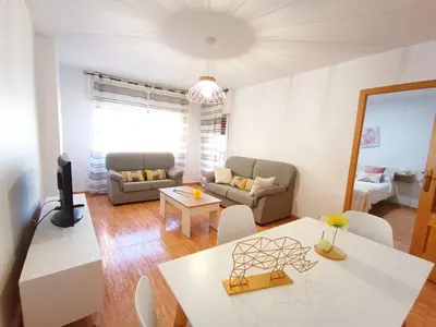 Zona de estar de Expoholidays - Summer Apartment